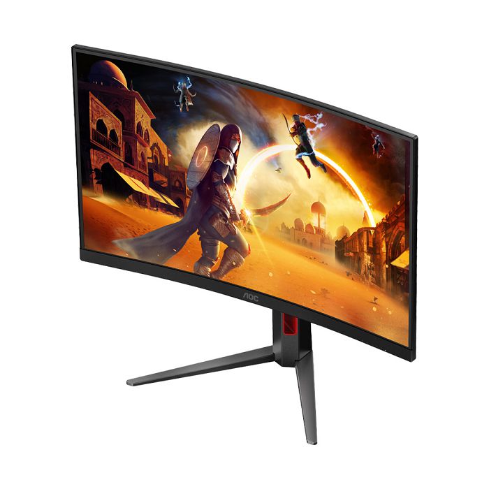 AOC CQ27G4 HDR曲面電競螢幕(27型/2K/180Hz/0.5ms/VA)
