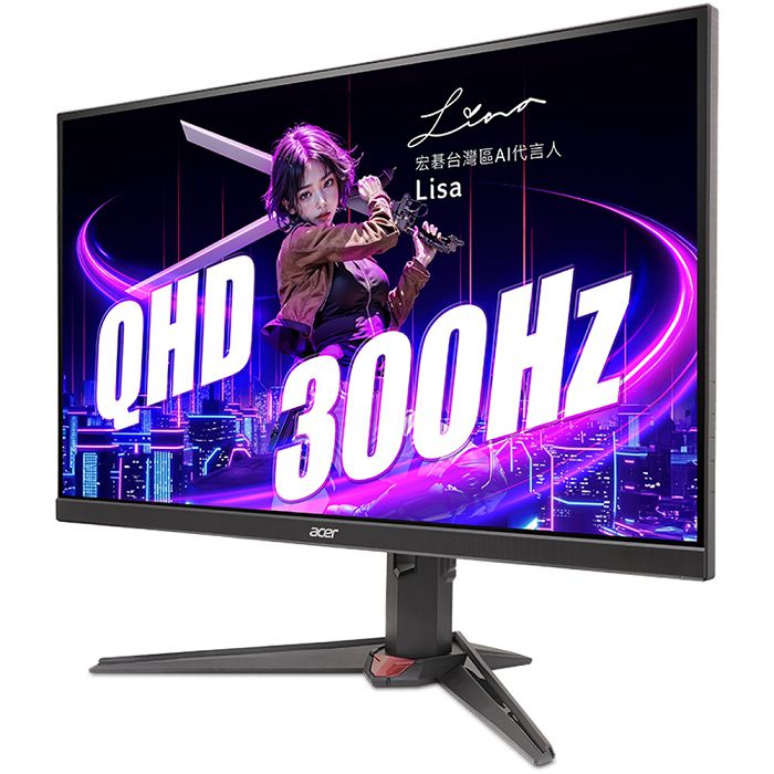 Acer XV272U F3 LED寬螢幕(27型/2K/300Hz/0.5ms/IPS/可旋轉/內建喇叭)