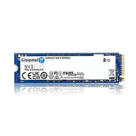 Kingston 金士頓 NV3 2TB NVMe PCIe4.0 M.2 SSD 高效能固態硬碟