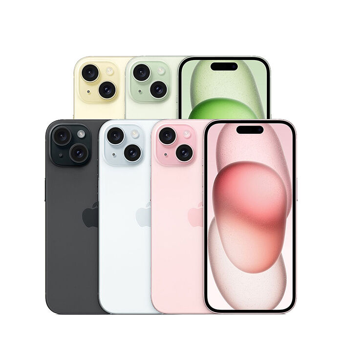 Apple iPhone 15 128G 6.1吋 (贈20W充電頭+玻璃貼+空壓殼)【認證福利品】