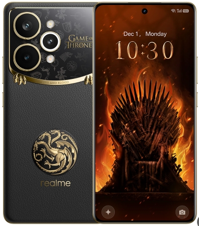 realme 15 PRO 5G 12G/512G 6.8吋 權力遊戲限量版 龍焰黑【原廠認證福利品】