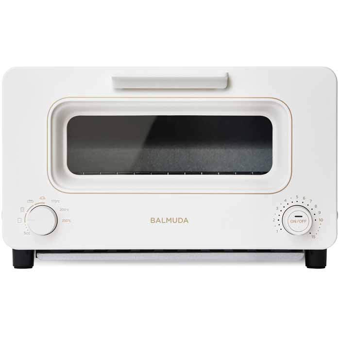 【e即棒】BALMUDA The Toaster 蒸氣烤麵包機 (BTT-K05C/ 白色) (門號綁約優惠)