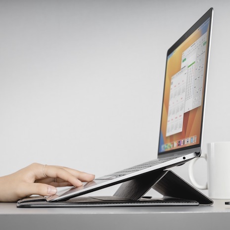 MAGEASY MacBook 13/14吋 Ergostand 支架筆電收納包(通用最新M3晶片)