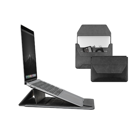 MAGEASY MacBook 13/14吋 Ergostand 支架筆電收納包(通用最新M3晶片)