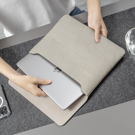 MAGEASY MacBook 13/14吋 MagSleeve 磁吸筆電收納包（通用最新M3晶片）