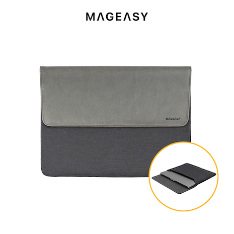 MAGEASY MacBook 15/16吋 MagSleeve 磁吸筆電收納包(通用最新M3晶片)