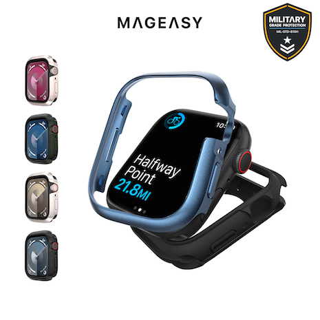 MAGEASY Apple Watch 9/8/7 Odyssey 手錶保護殼 41mm (通用最新9代)