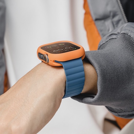 MAGEASY Apple Watch 49mm Skin 防摔保護殼(通用最新Ultra 2)