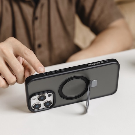 SwitchEasy 魚骨牌 iPhone 16 MagStand M 磁吸支架防摔手機殼
