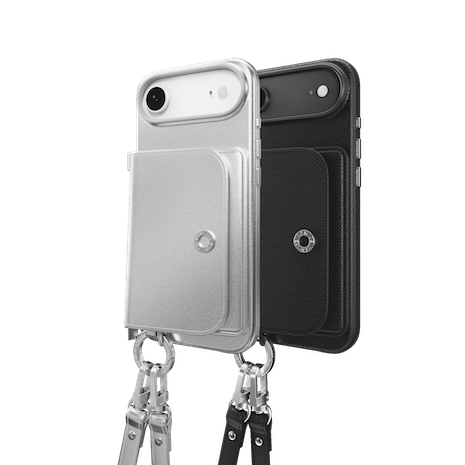 MEGEASY iPhone 17 Pouch M 錢包磁吸掛繩手機殼(Air/Pro/Pro max)