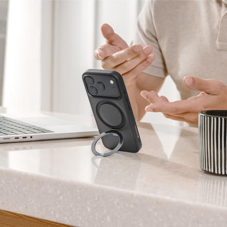 MEGEASY iPhone 17 MagStand M 磁吸支架防摔手機殼(17/Air/Pro/Pro max)