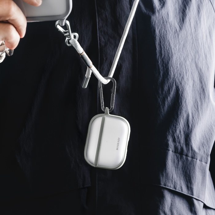 MAGEASY Roam 城市漫遊霧透耳機保護殼AirPods 4、AirPods Pro 1/2/3