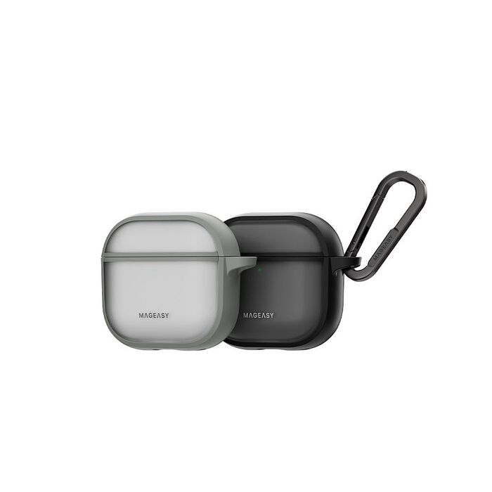MAGEASY Roam 城市漫遊霧透耳機保護殼AirPods 4、AirPods Pro 1/2/3