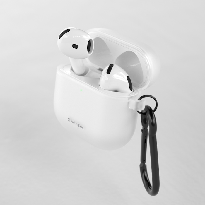 魚骨牌 SwitchEasy Glaze 霧透耳機保護殼AirPods 4、AirPods Pro 1/2/3
