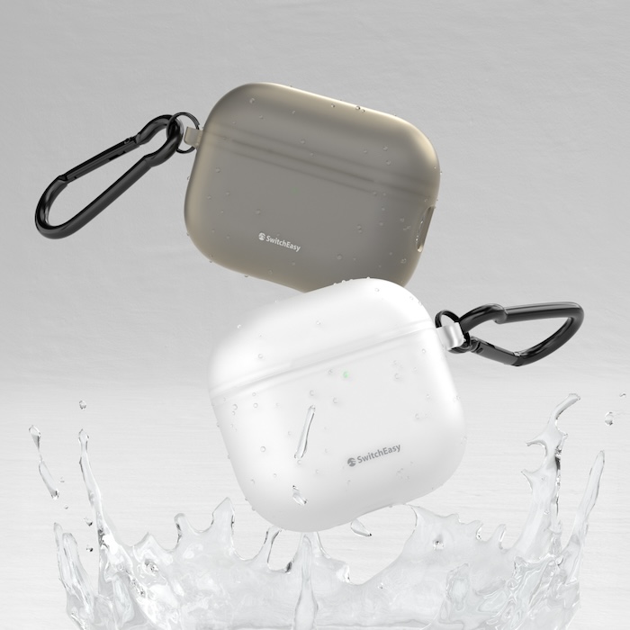 魚骨牌 SwitchEasy Glaze 霧透耳機保護殼AirPods 4、AirPods Pro 1/2/3