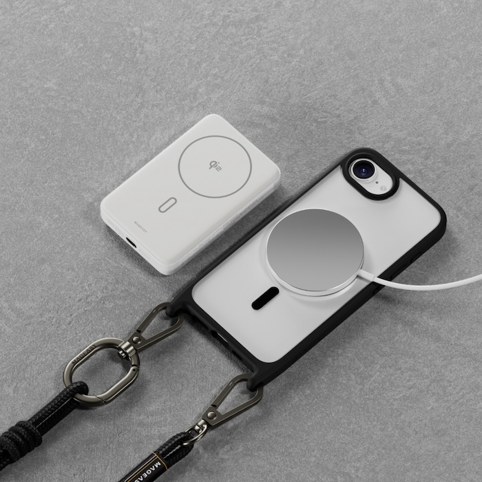 MAGEASY iPhone 17e/16e Roam M 城市漫遊超軍規防摔掛繩手機殼