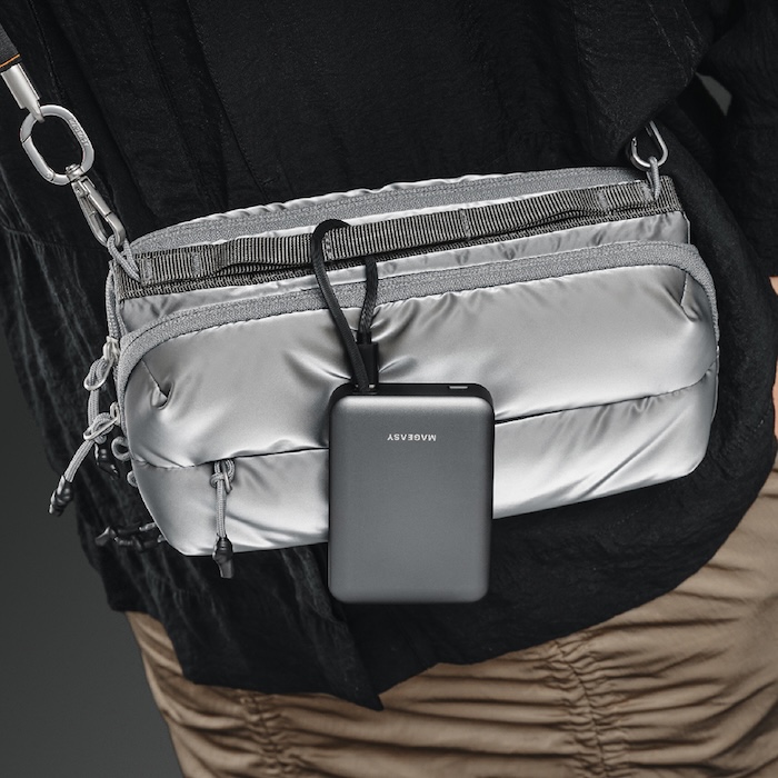 MAGEASY MagPower 二合一磁吸行動電源 10000mAh (USB-C 快充)