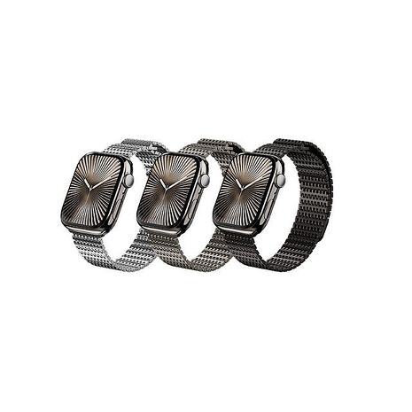 MAGEASY Apple Watch Moire 不銹鋼磁扣錶帶 44/45/46/49mm【適用最新 S12/Ultra 4】
