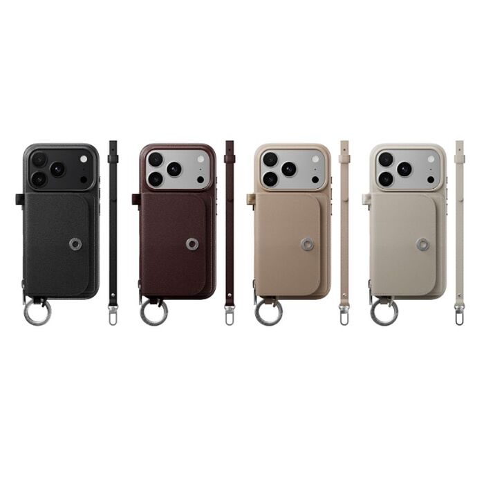 MAGEASY iPhone 18 Pouch M 錢包磁吸掛繩手機殼（iPhone 18 Pro/Pro Max）
