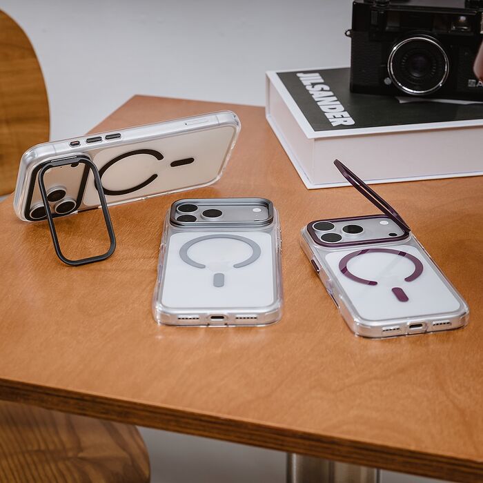 SwitchEasy 魚骨牌 iPhone 18 LenStand M 鏡頭支架防摔手機殼（iPhone 18 Pro/Pro Max）