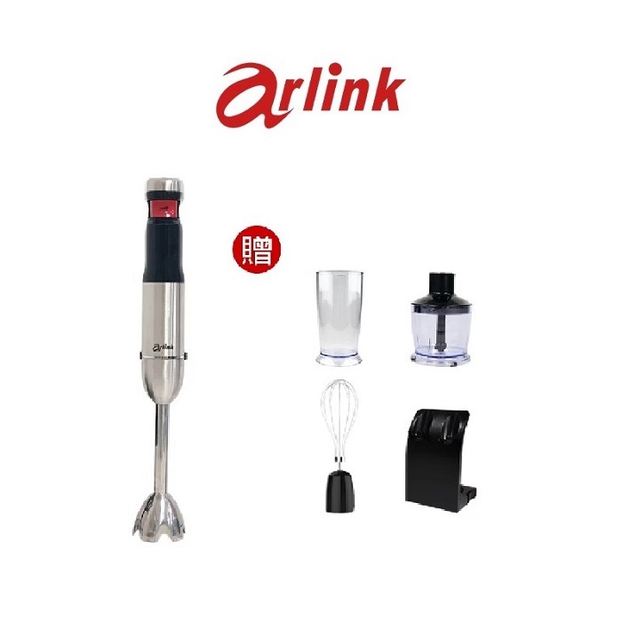 Arlink無線手持不鏽鋼電動食物調理棒AG770(加購)