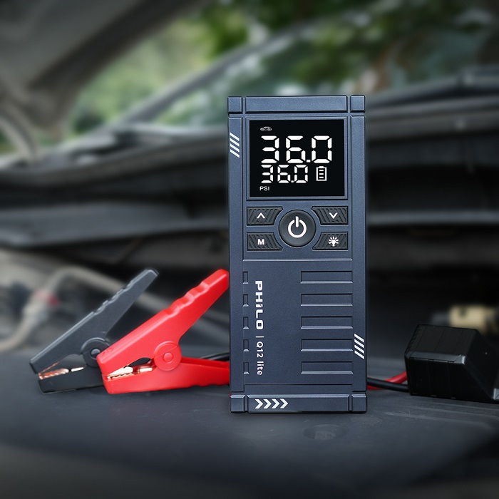 【Philo 飛樂】行車救援王Q12lite 救車打氣多功能機 輕巧版