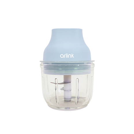 Arlink鬆搗菜菜籽 多功能電動食物調理機  升級天空藍 AG270CB