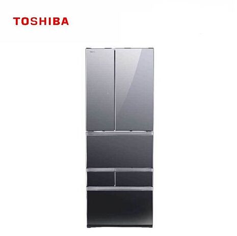 【領券再折千】TOSHIBA東芝 601公升 無邊框玻璃六門變頻電冰箱 GR-ZP600TFW(X) 含基本安裝