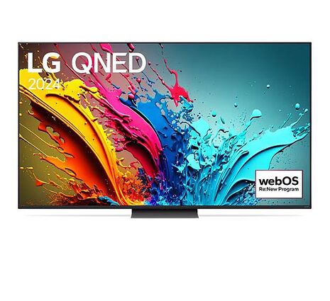 LG樂金 65吋 QNED 量子奈米 4K AI 語音物聯網顯示器 65QNED86TTA 含壁掛安裝【智慧家庭】