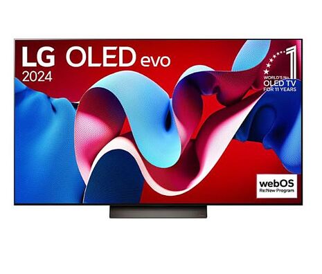 LG樂金 77吋 OLED evo AI 4K AI 智慧顯示器 C4 極緻系列 OLED77C4PTA 含原廠壁掛架-壁掛安裝 【智慧家庭】