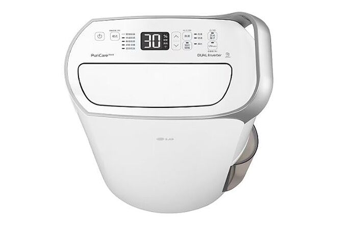 LG 樂金 PuriCare 雙變頻除濕機 17公升(晶鑽銀) MD171QSE0 智慧家庭
