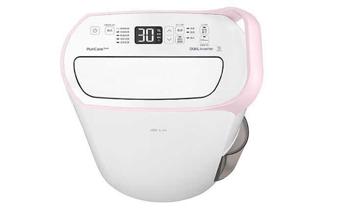 LG 樂金 PuriCare 雙變頻除濕機 16公升(粉紅) MD161QPE0 智慧家庭