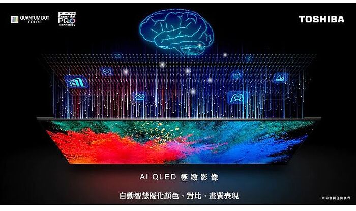 【智慧家庭】TOSHIBA 東芝 55吋電視 QLED 4K 火箭炮重低音 安卓顯示器 (55Z770KT) 含基本桌上安裝