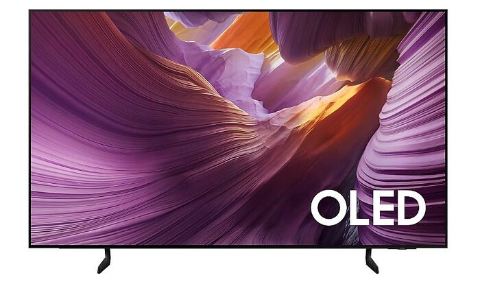 【智慧家庭】Samsung三星 55型 OLED S85F 4K Samsung Vision AI 智慧顯示器 (QA55S85FAEXZW) 基本桌上安裝