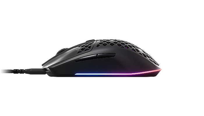SteelSeries賽睿Aerox 3 Onyx超輕量有線滑鼠