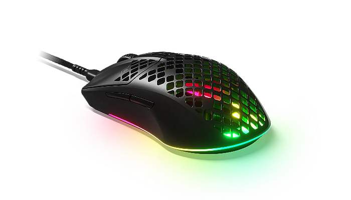 SteelSeries賽睿Aerox 3 Onyx超輕量有線滑鼠