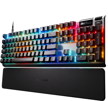SteelSeries賽睿Apex Pro Gen 3有線電競鍵盤-英文