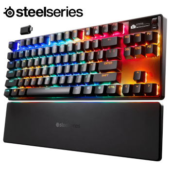 SteelSeries賽睿Apex Pro TKL Gen 3無線電競鍵盤-英文