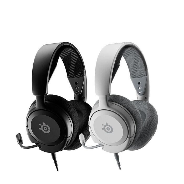 SteelSeries賽睿Arctis Nova 1有線電競耳機麥克風-PlayStation版(黑/白)