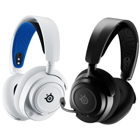 SteelSeries賽睿Arctis Nova 7無線電競耳機麥克風-PlayStation版(黑/白)