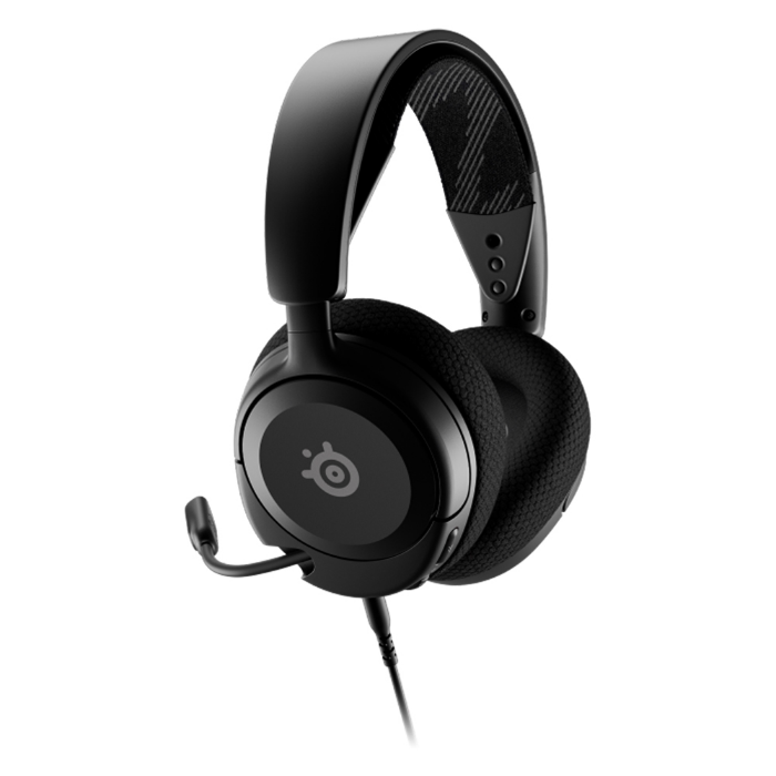 SteelSeries賽睿Arctis Nova 1有線電競耳機麥克風(黑/白）