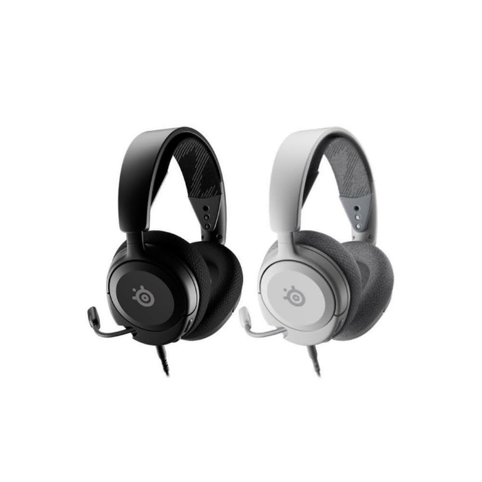 SteelSeries賽睿Arctis Nova 1有線電競耳機麥克風(黑/白）
