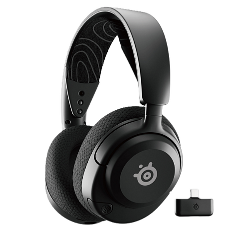 SteelSeries賽睿Arctis Nova 5無線電競耳機麥克風-PlayStation版(黑/白）