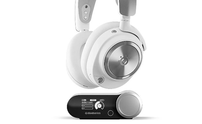 SteelSeries賽睿Arctis Nova Pro無線電競耳機麥克風(黑/白)