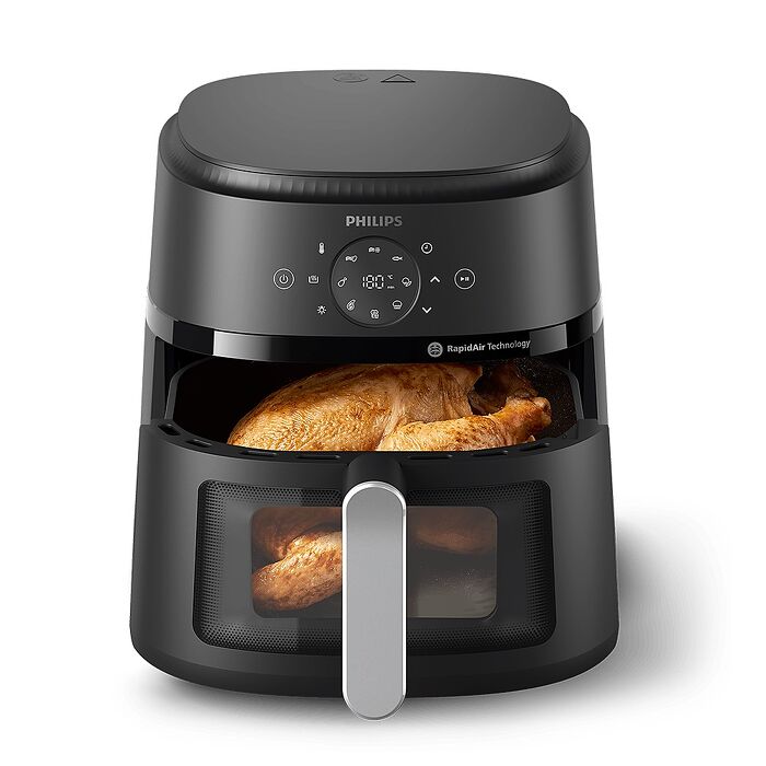 【Philips 飛利浦】星樂視透視海星氣炸鍋6.2L(NA231)
