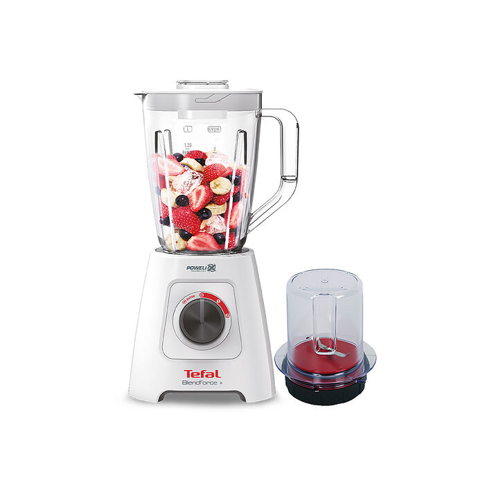 【Tefal 特福】瞬碎冰沙果汁機+食物研磨器