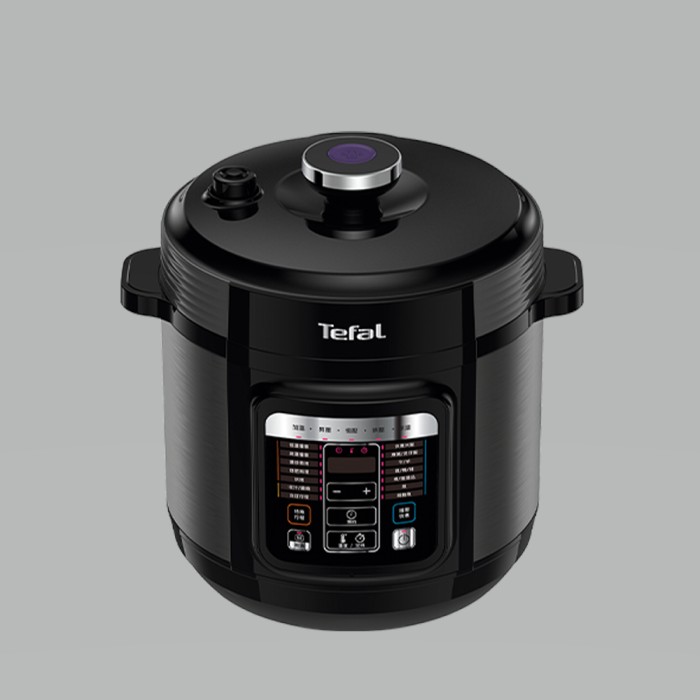 『福利品』【Tefal 特福】饗味智能萬用鍋-森林黑(CY601870)