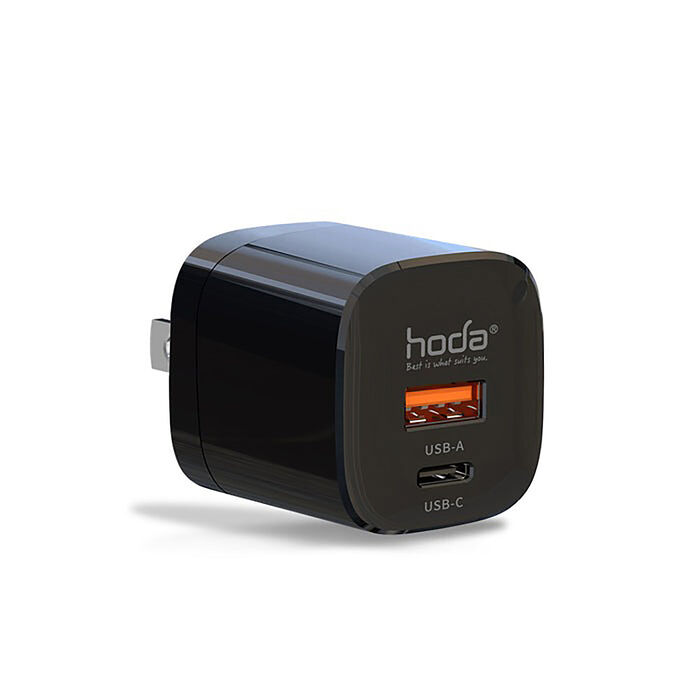 HODA 33W GaN氮化鎵智慧雙孔電源供應器 / 極速智能充電器