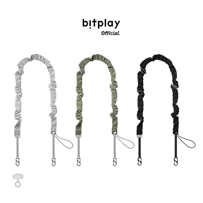 【bitplay】圈圈反光背帶(含掛繩通用墊片) /全三色