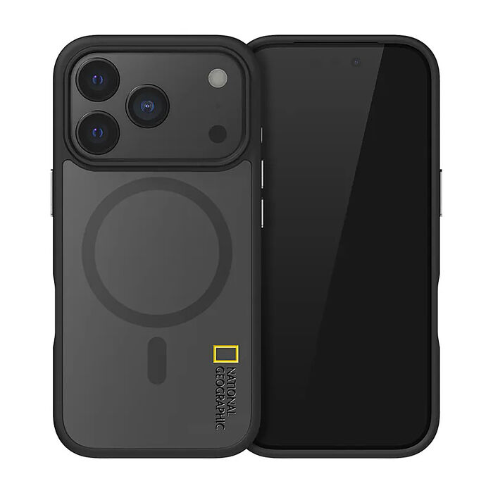 National Geographic 國家地理 Matte 磁吸霧面保護殼 iPhone 17 系列 - 霧黑